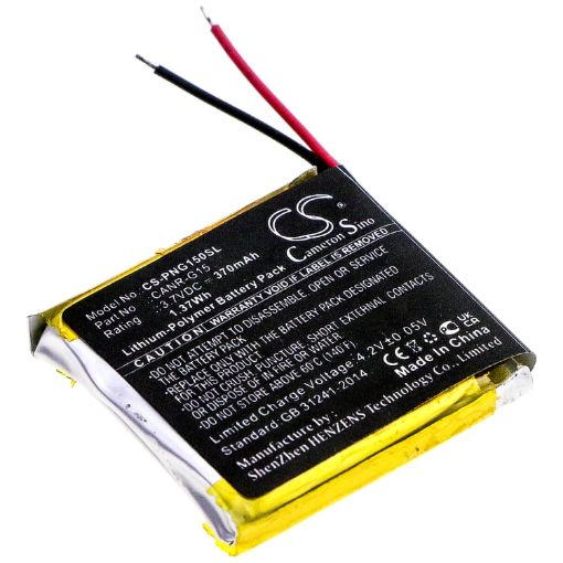 Battery Replacement Plutour CANR-G15 for CANR-G15 LifeCam - 1