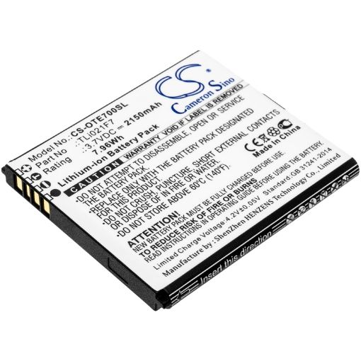 Alcatel TLi021F7 Battery Replacement for EE70 EE70VB - 1