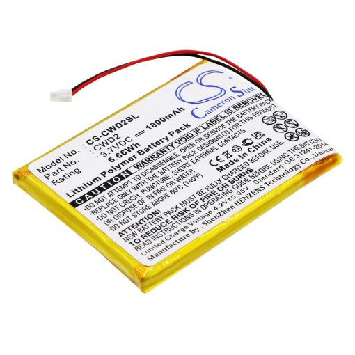 Replacement Battery for Cowon D2 2GB/4GB - 1