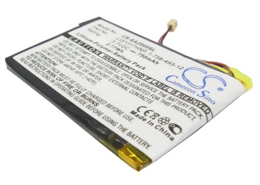 Sony 1-756-493-12 Battery Replacement for NW-A2000 NW-HD3 - 1
