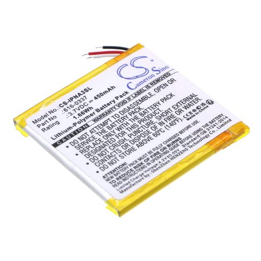Battery Replacement Apple 616-0311 616-0333 616-0337 for iPod Nano 3rd 4GB 8GB - 1
