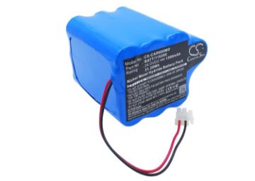Battery Replacement Cardioline 110260 120260 for Delta 60 ECG - 1