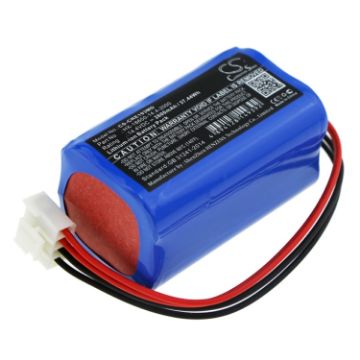 Battery Replacement Carewell HX-18650-14.4-2000 for ECG-1103 ECG-1103B - 1