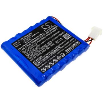 Battery Replacement Trismed 16HR-406NH for Cardipia 400 - 1