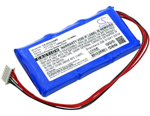 Picture of Battery Replacement Aricon XLD1306-03 for ECG-3B ECG-3D