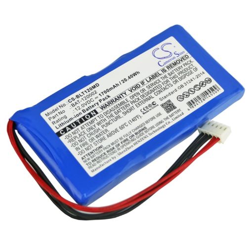 Battery Replacement Biolight BAT-120002 for BLT-1203A Vital Signs Monitor - 1
