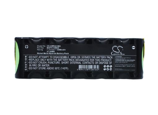 Cardionova 120004 BATT/110004 Battery Replacement for Pump 2001 & Pump 2010 - 1