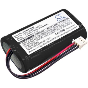 Battery Replacement Bionet SCR18650F22-012PTC for Oximete OXY9 Wave - 1