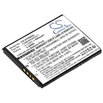 AT&T GoPhone GEMINI OT871AG Battery Replacement - 1