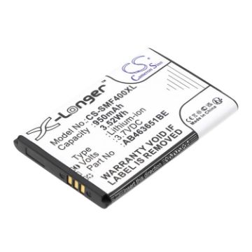 Samsung AB463651BC AB463651BE AB463651BEC AB463651BU Battery Replacement for Blade Chat 322 - 1