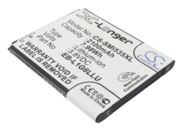 Replacement Battery for Galaxy S3 EB585158LP EB-L1G6LLA EB-L1G6LLAGSTA - 1