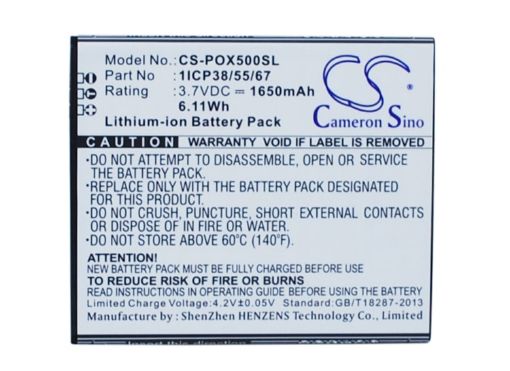 Picture of Battery Replacement Posh 1ICP38/55/67 for Orion Pro X500a