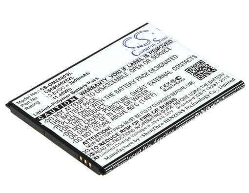 Picture of Battery Replacement Qmobile C866640282L for Z8 Plus