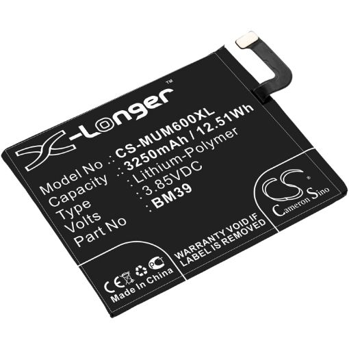 Xiaomi BM39 Battery Replacement for Mi 6 Dual SIM - 1