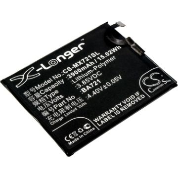 Meilan BA721 Battery Replacement for M5 Note Global DualSIM - 1