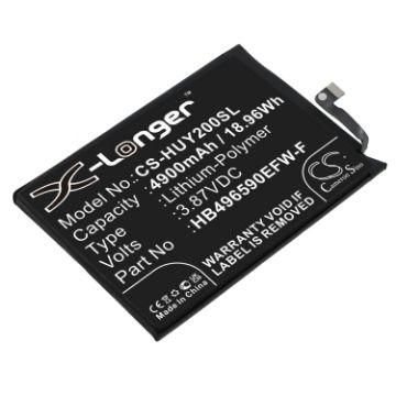 Battery Replacement Honor HB496590EFW-F for KOZ-AL00 Play 20 - 1