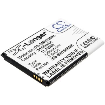 Samsung EB-BN750BBC EB-BN750BBE Battery Replacement for Galaxy Note 3 Mini Neo - 1