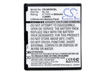 Nokia BL-5A Battery Replacement for Asha 502 - 1