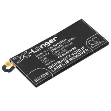 Samsung EB-BA520ABE GH43-04680A Battery Replacement for Galaxy A5 2017 SM-A520F - 1