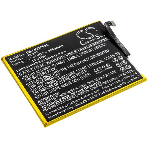 Picture of Battery Replacement Lenovo BL297 for Z6 Lite Z6 Youth