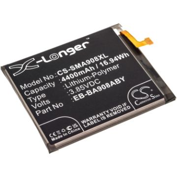 Samsung EB-BA908ABY GH82-21089A Battery Replacement for Galaxy A90 5G SM-A908 - 1