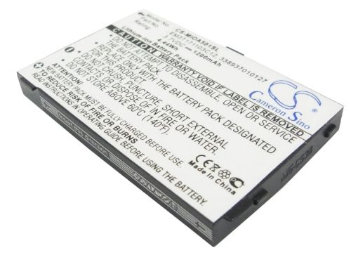 Picture of Battery Replacement Mitac 338937010127 EM3T171103C12 for Mio A500 Mio A501