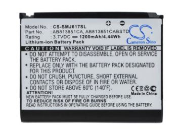Samsung AB813851CA AB813851CABSTD Battery Replacement for BLACKJACK II DM-S105 - 1