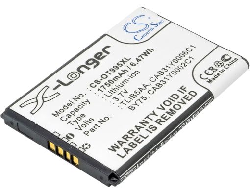 Replacement Battery for TCL A860 A968 - 1