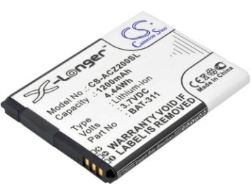 Battery Replacement Acer BAT-311 KT.0010S.011 for Liquid M220 Dual SIM - 1
