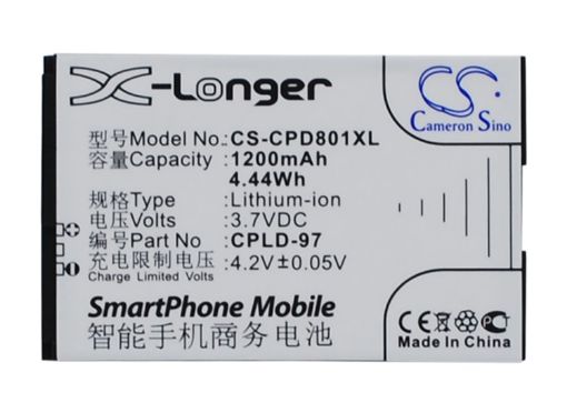 Coolpad CPLD-97 Battery Replacement for 8010 - 1