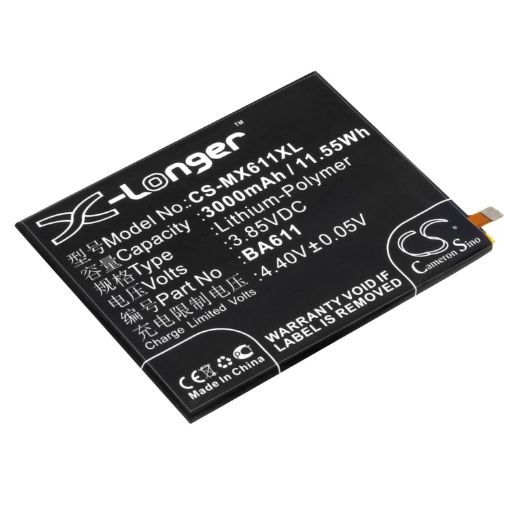 Meizu BA611 Battery Replacement for M5 M5 Dual SIM - 1