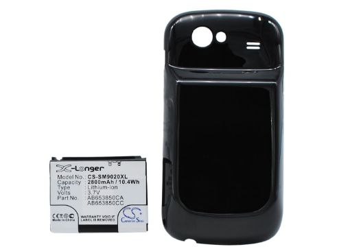 Samsung AB653850CA AB653850CABSTD AB653850CC Battery Replacement for GT-I9020 GT-I9020T - 1