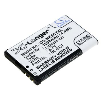 Replacement Battery Nokia BL-5CT for 5220 XpressMusic - 1