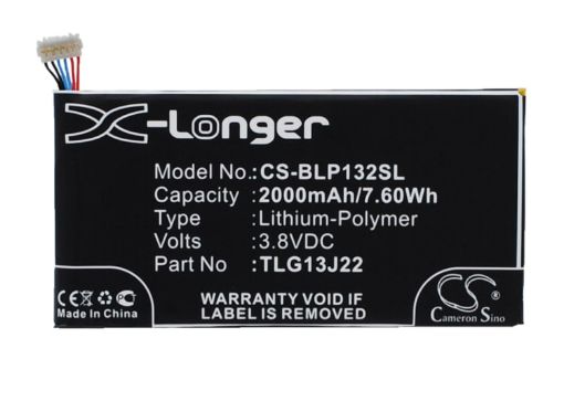 Replacement Battery Wiko TLG13J24 for Darkfull - 1