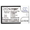 Battery Replacement Blu C533457105T for DIVA Diva Flex 2.4 - 3