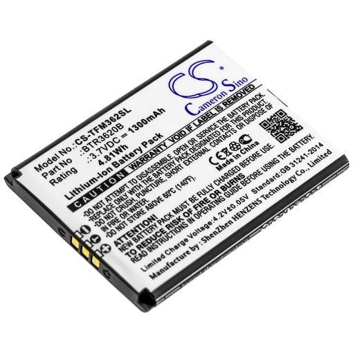 Picture of Battery Replacement Teleepoch BTR3620B for Flip M3620