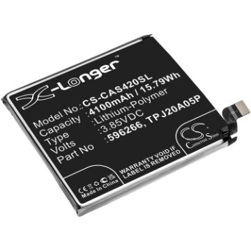 Cat 596266 TPJ20A05P Battery Replacement for S32 S42 - 1