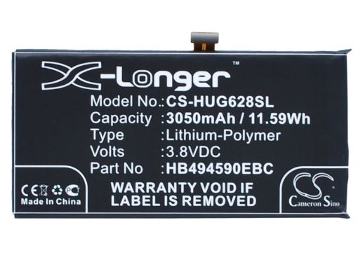 Replacement Battery for Huawei Ascend G628 Honor 7 - 1