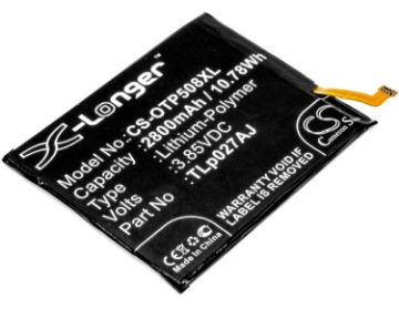 Alcatel CAC2710009CJ TLp027AJ Battery Replacement for 5085D 5085G - 1
