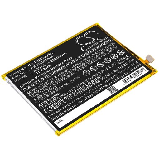 Picture of Battery Replacement Philips AB3000MWMT for Xenium S369