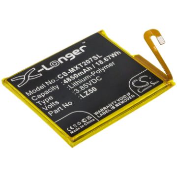 Motorola LZ50 SB18C74374 Battery Replacement for Moto G 5G Plus & G100 - 1