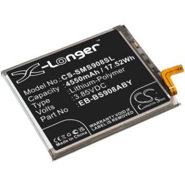 Samsung EB-BS908ABY GH82-27484A Battery Replacement for Galaxy S22 Ultra 5G SM-S906W - 1