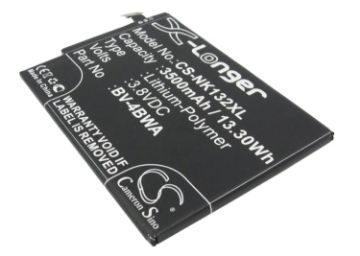 Replacement Battery Nokia BV-4BWA for Lumia 1320 - 1