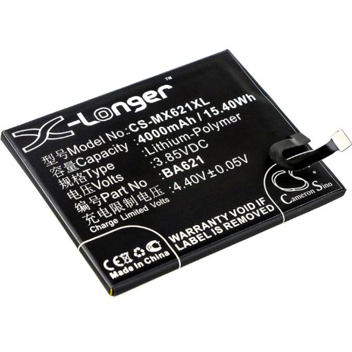 Meizu BA621 Battery Replacement for M5 Note Dual SIM - 1