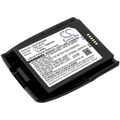 Replacement Battery for Dolphin 7800-BTXC 7800-BTXC-1 - 1