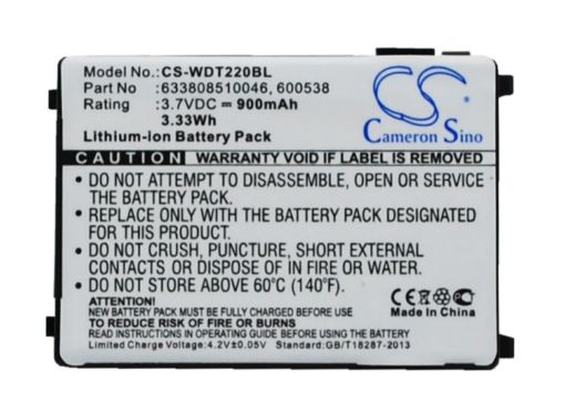 Battery Replacement Unitech 1400-202501G for HT630 HT650 - 1