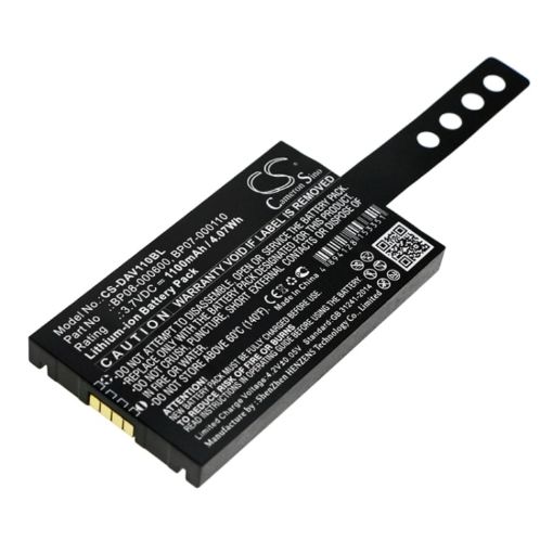 Datalogic BP07-000110 BP08-00011A Battery Replacement for Memor NFP Memor X3 - 1
