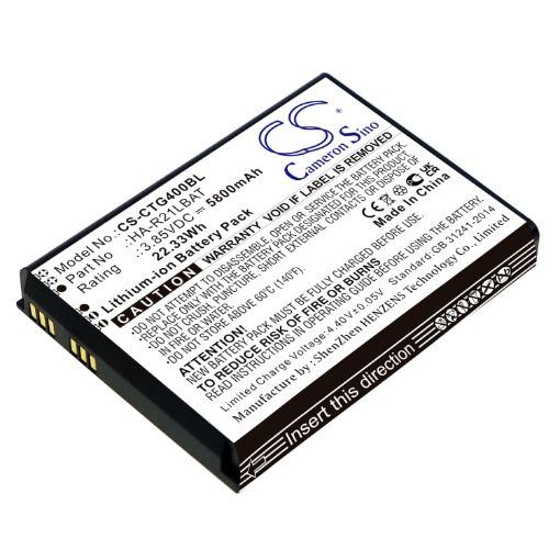 Casio HA-R21LBAT Battery Replacement for IT-G400 - 1