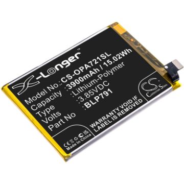 Battery Replacement Oppo BLP791 for A72 5G 2020 A73 5G 2020 - 1