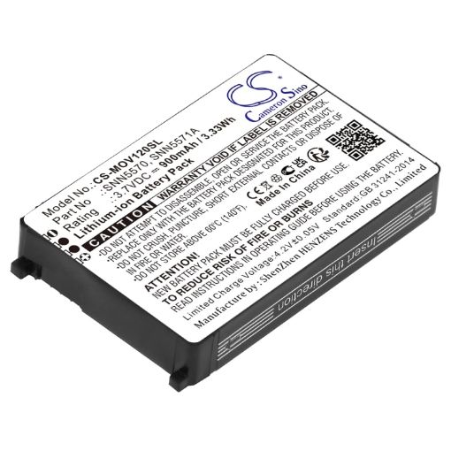 Motorola SNN5570 SNN5571A Battery Replacement for V120 V120C - 1